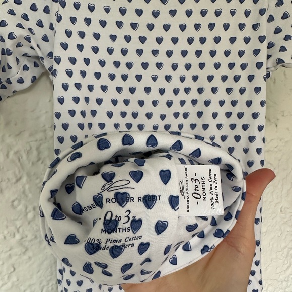 Roberta Roller Rabbit Sleeper and Hat - Picture 4 of 4